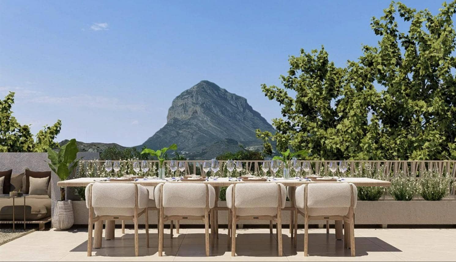 3 soverom Penthouse til salgs i Javea / Xabia med svømmebasseng garasje - € 675 000 (Ref: 9738927)