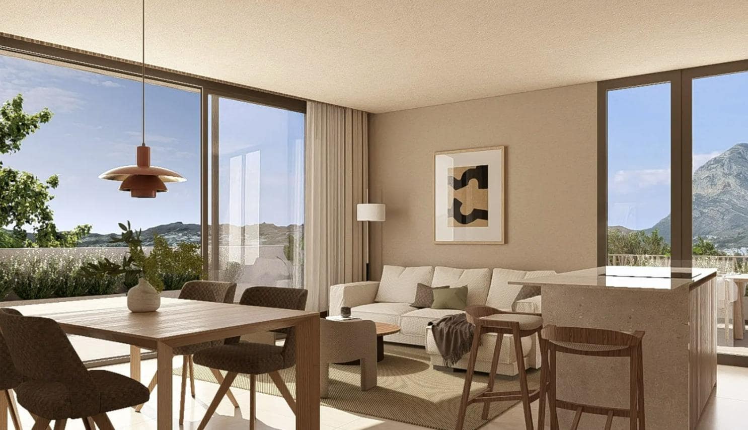 Apartamento de 3 habitaciones en Javea / Xàbia en venta con piscina garaje - 458.000 € (Ref: 9738928)