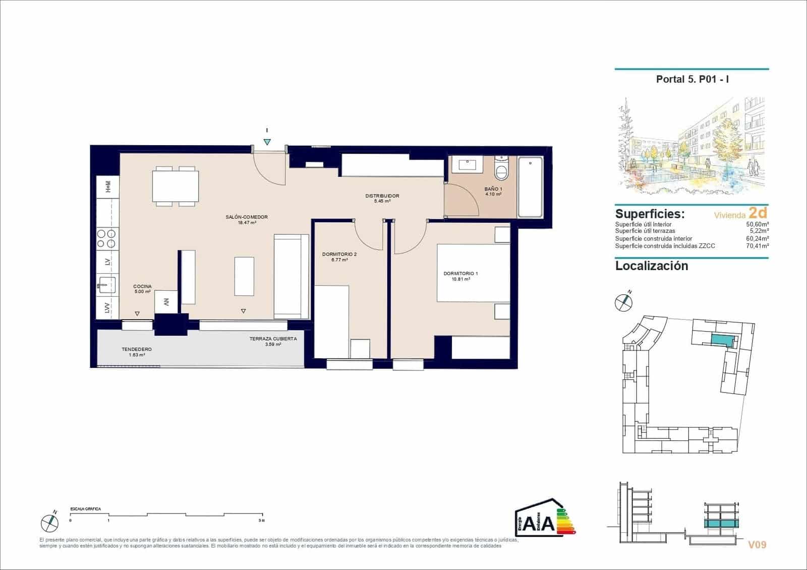 3 slaapkamer Appartement te koop in Alicante stad met zwembad garage - € 277.500 (Ref: 9839362)