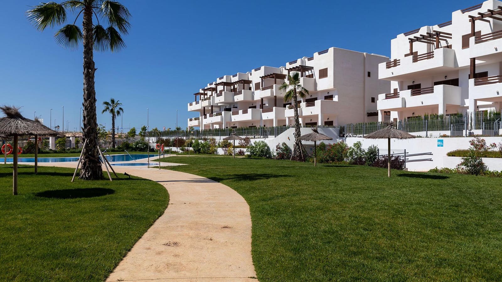 2 Zimmer Bungalow zu verkaufen in San Juan de los Terreros mit Pool - 222.000 € (Ref: 9868691)