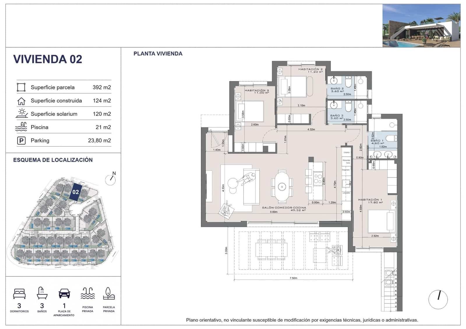 3 bedroom Villa for sale in Muchamiel / Mutxamel - € 595,000 (Ref: 9929485)