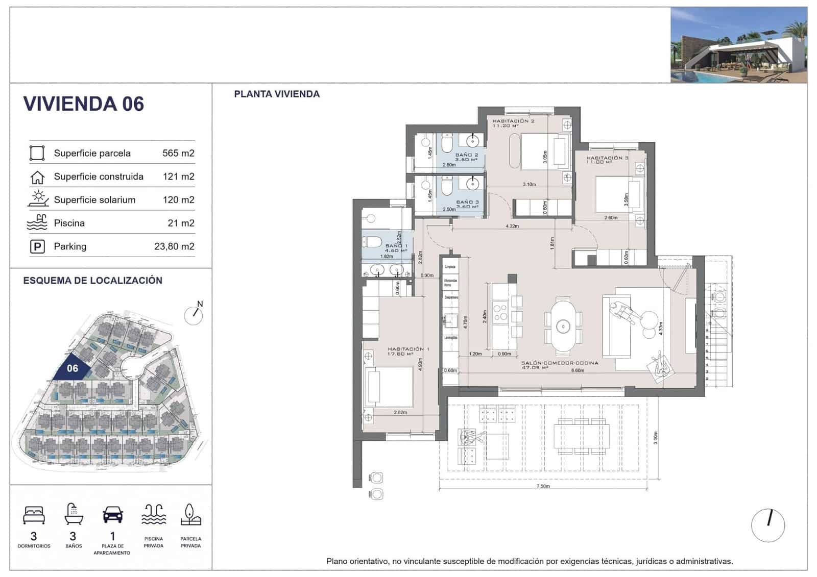 3 bedroom Villa for sale in Muchamiel / Mutxamel - € 595,000 (Ref: 9929485)