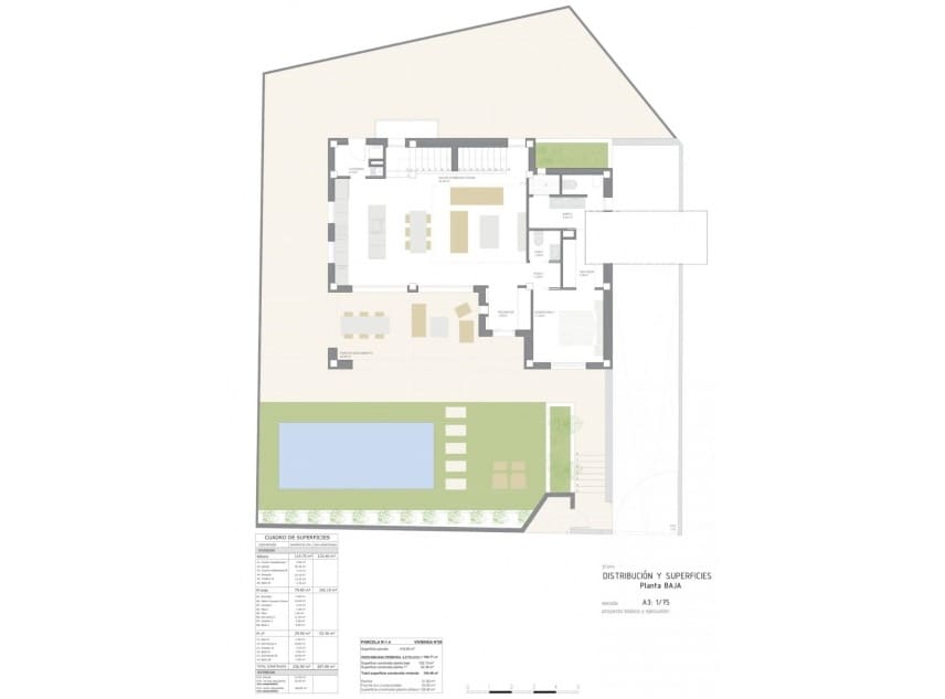 3 soveværelse Villa til salg i Los Altos med swimmingpool garage - € 550.000 (Ref: 10012137)