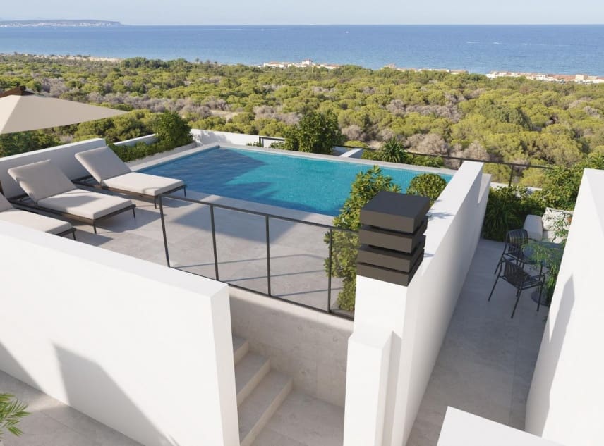 3 quarto Penthouse para venda em Guardamar del Segura com piscina garagem - 850 000 € (Ref: 10062950)