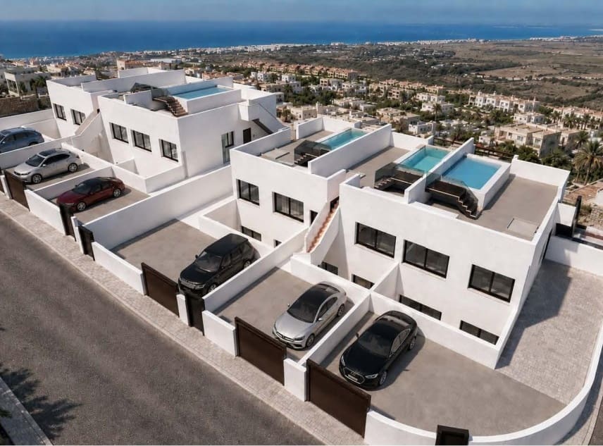 3 quarto Bungalow para venda em San Miguel de Salinas com piscina garagem - 425 000 € (Ref: 10076772)