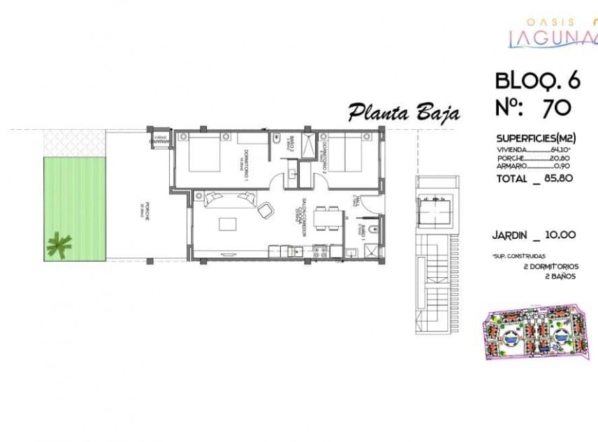 2 sypialnia Apartament na sprzedaż w El Raso z basenem garażem - 229 000 € (Ref: 10076774)