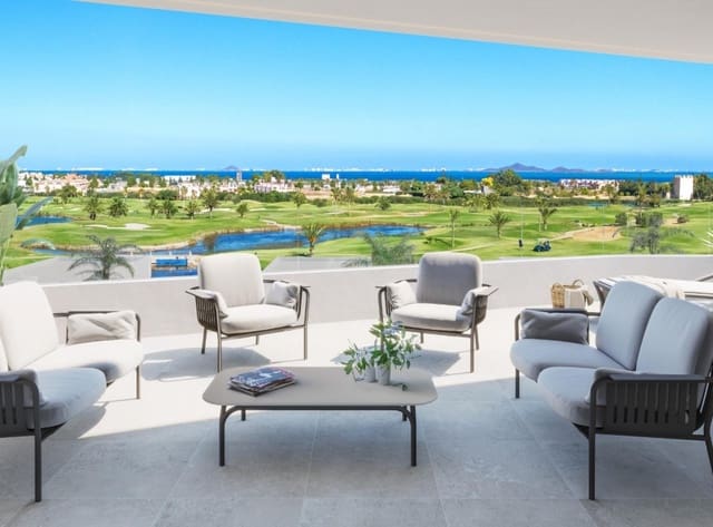 2 makuuhuone Huoneisto myytävänä paikassa Las Lomas de Rame - Bahía Bella, Los Alcázares mukana uima-altaan 
autotalli - 289 000 € (Ref: 10079125)