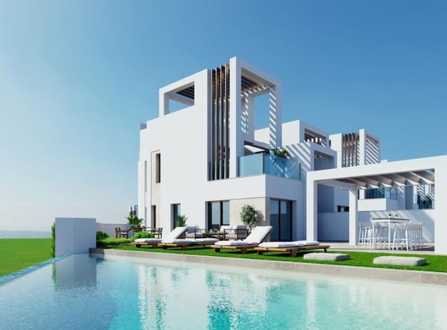 3 makuuhuone Huvila myytävänä paikassa Las Lomas de Rame - Bahía Bella, Los Alcázares mukana uima-altaan 
autotalli - 645 000 € (Ref: 10080026)