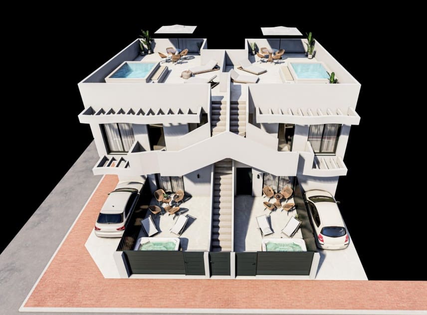 2 chambre Bungalow à vendre à San Pedro del Pinatar avec piscine garage - 299 950 € (Ref: 10116066)