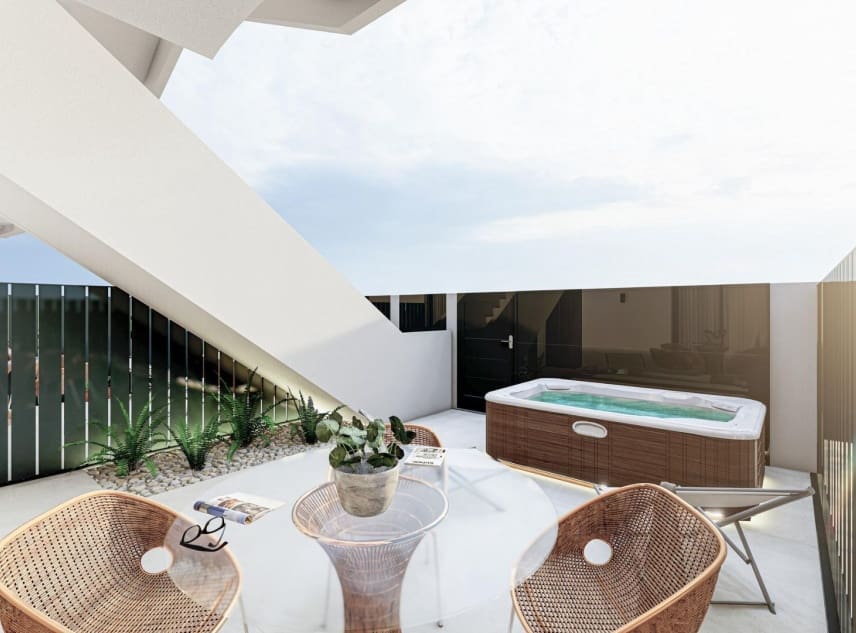 2 chambre Bungalow à vendre à San Pedro del Pinatar avec piscine garage - 299 950 € (Ref: 10116066)