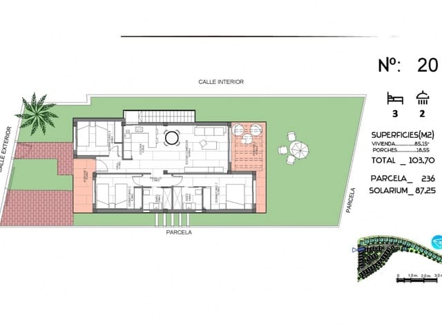 3 Zimmer Villa zu verkaufen in Algorfa mit Pool Garage - 445.000 € (Ref: 8403914)