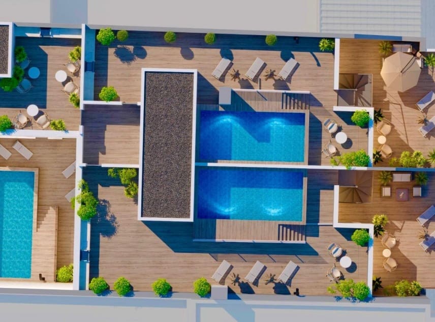 3 soveværelse Lejlighed til salg i Torrevieja med swimmingpool - € 365.000 (Ref: 8500449)