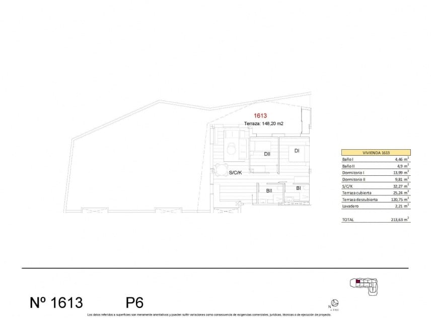 2 slaapkamer Penthouse te koop in San Miguel de Salinas met zwembad - € 319.900 (Ref: 8777403)