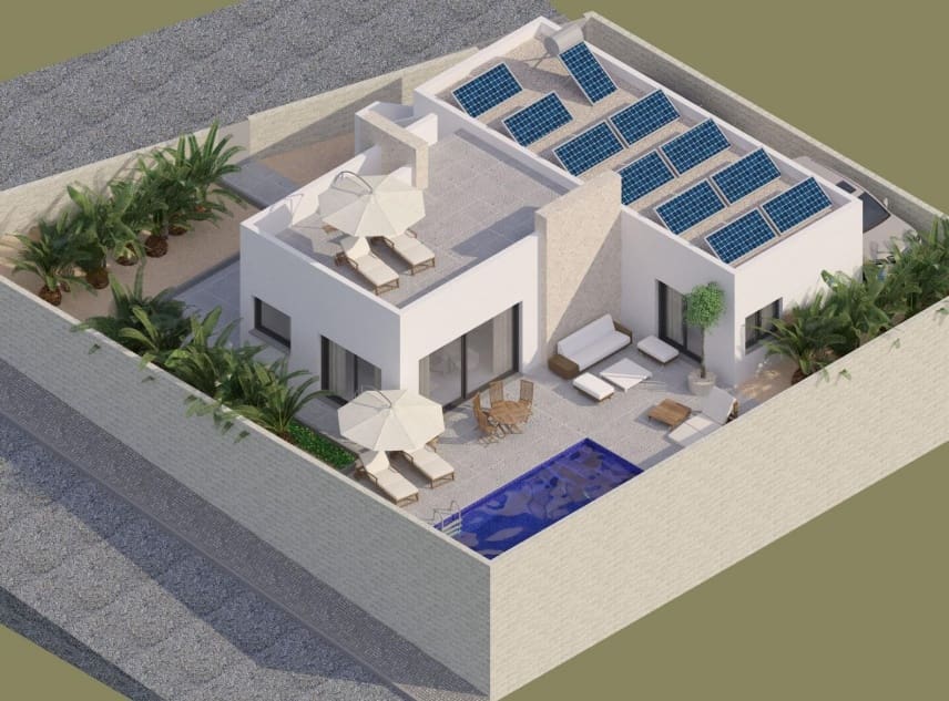 3 bedroom Villa for sale in Benijofar with pool garage - € 488,000 (Ref: 8820835)