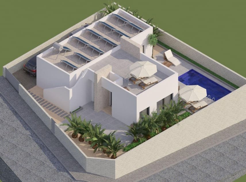3 bedroom Villa for sale in Benijofar with pool garage - € 488,000 (Ref: 8820835)