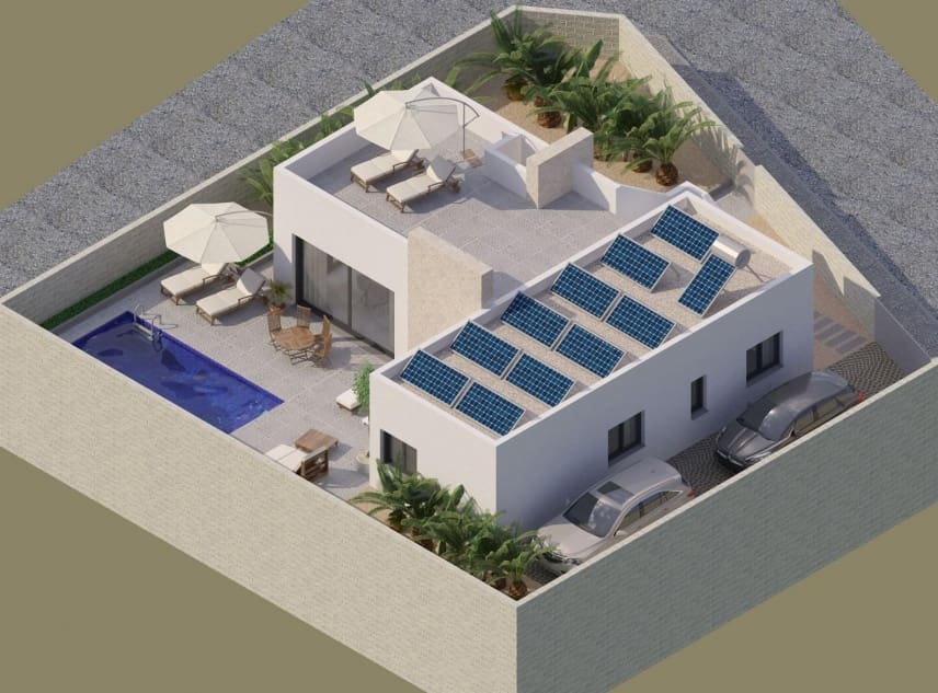 3 bedroom Villa for sale in Benijofar with pool garage - € 488,000 (Ref: 8820835)