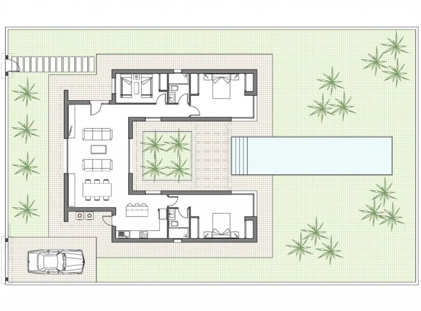 3 bedroom Villa for sale in Benijofar with pool garage - € 567,000 (Ref: 8820836)