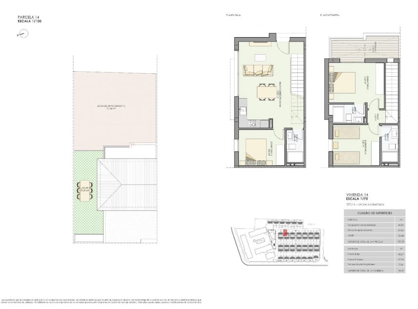 3 soveværelse Byhus til salg i Gran Alacant med swimmingpool - € 395.000 (Ref: 8837660)