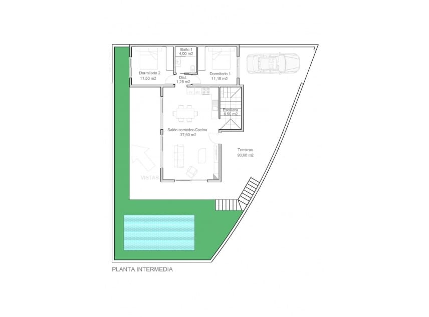 3 soveværelse Villa til salg i Ciudad Quesada med swimmingpool garage - € 598.000 (Ref: 8848151)