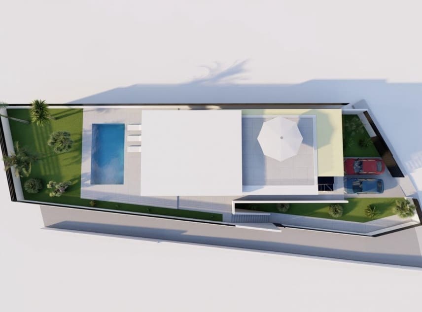 3 makuuhuone Huvila myytävänä paikassa Los Balcones mukana uima-altaan 
autotalli - 700 000 € (Ref: 8850422)