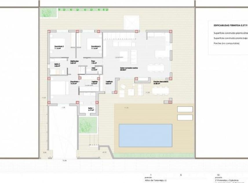 3 soveværelse Villa til salg i Los Altos med swimmingpool - € 750.000 (Ref: 9087271)