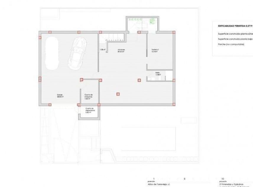 3 soveværelse Villa til salg i Los Altos med swimmingpool - € 750.000 (Ref: 9087271)