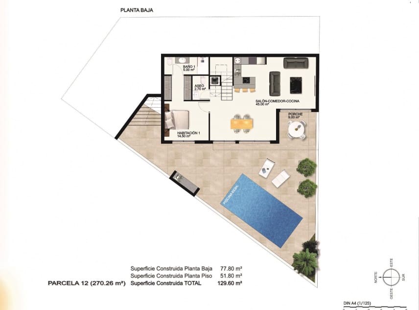 3 soveværelse Villa til salg i Atalaya Park med swimmingpool garage - € 649.000 (Ref: 9109673)