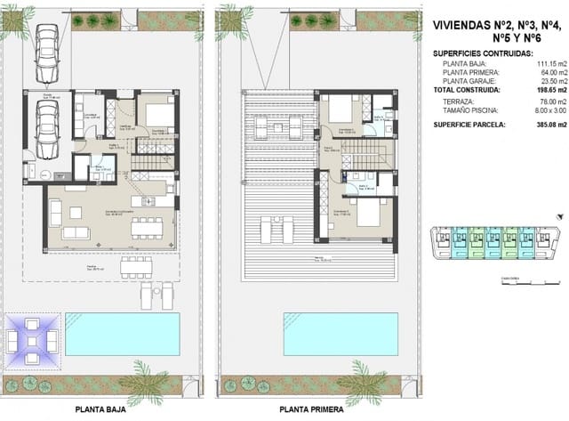 3 soveværelse Villa til salg i Roldan, Torre-Pacheco med swimmingpool - € 995.000 (Ref: 9111354)