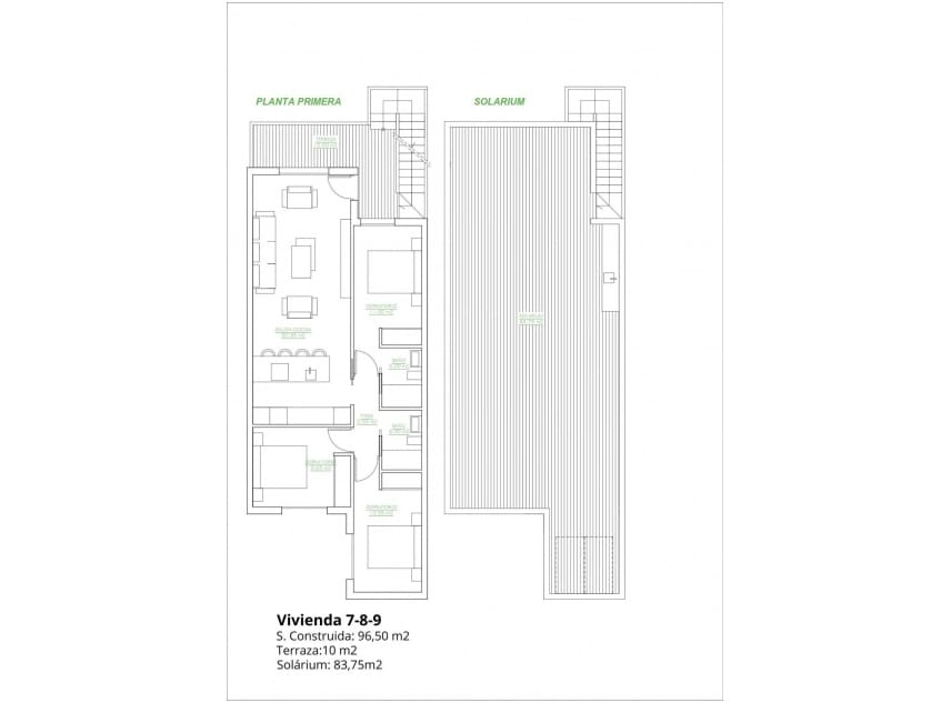 3 soveværelse Bungalow til salg i San Pedro del Pinatar med swimmingpool - € 299.900 (Ref: 9111358)