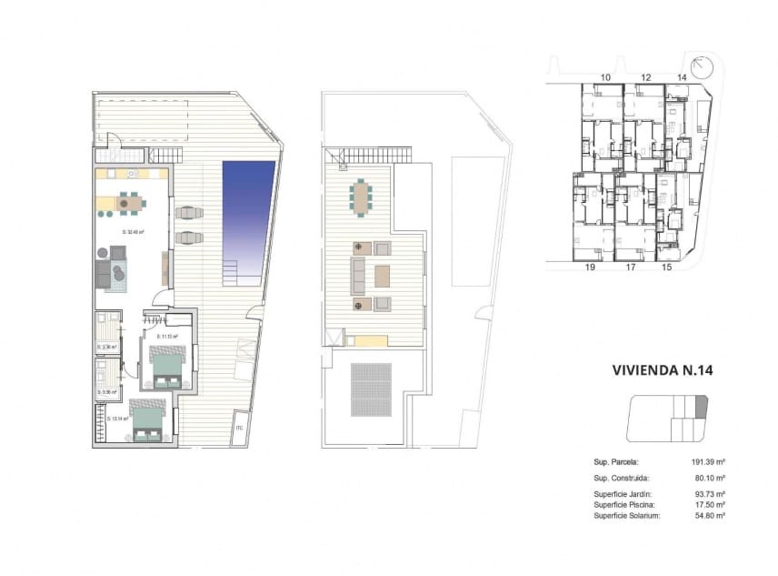 2 soveværelse Villa til salg i Roldan med swimmingpool - € 314.900 (Ref: 9111377)
