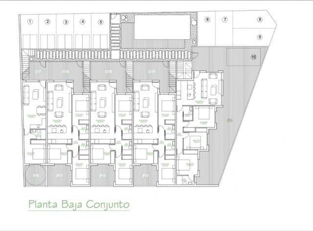 3 chambre Bungalow à vendre à San Pedro del Pinatar ciudad, San Pedro del Pinatar avec piscine - 269 900 € (Ref: 9111382)