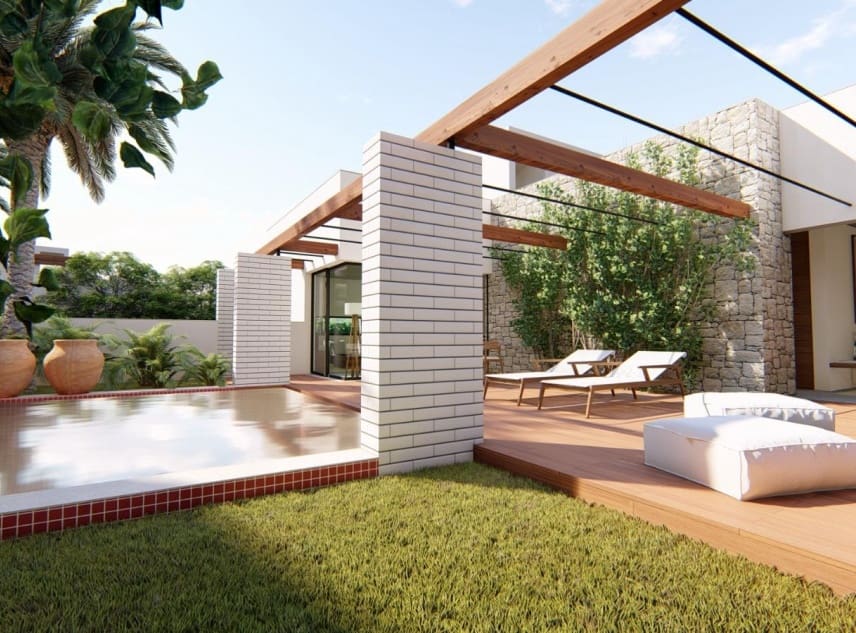 2 bedroom Villa for sale in Roldan with pool - € 389,000 (Ref: 9111389)