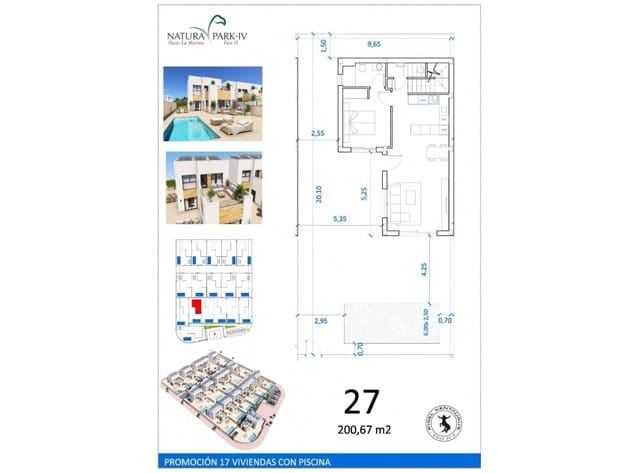 3 quarto Moradia para venda em San Fulgencio com piscina - 395 000 € (Ref: 9111390)