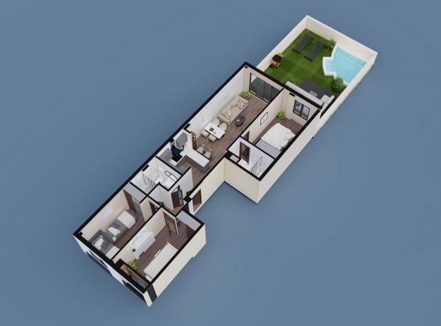 3 slaapkamer Appartement te koop in Pilar de la Horadada ciudad, Pilar de la Horadada - € 235.000 (Ref: 9111391)