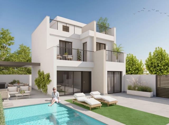 3 quarto Moradia para venda em Los Narejos, Los Alcázares com piscina - 659 000 € (Ref: 9111394)