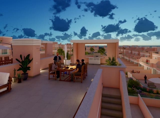 3 slaapkamer Penthouse te koop in Pilar de la Horadada ciudad, Pilar de la Horadada met zwembad - € 399.900 (Ref: 9111397)