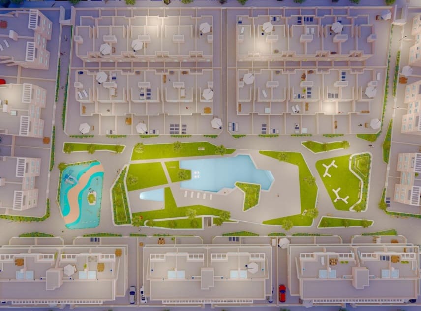 3 Zimmer Penthouse zu verkaufen in Pilar de la Horadada mit Pool - 399.900 € (Ref: 9111397)