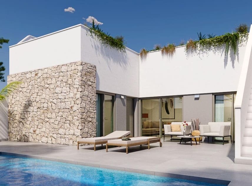 2 makuuhuone Omakotitalo myytävänä paikassa Pilar de la Horadada - 315 900 € (Ref: 9150536)