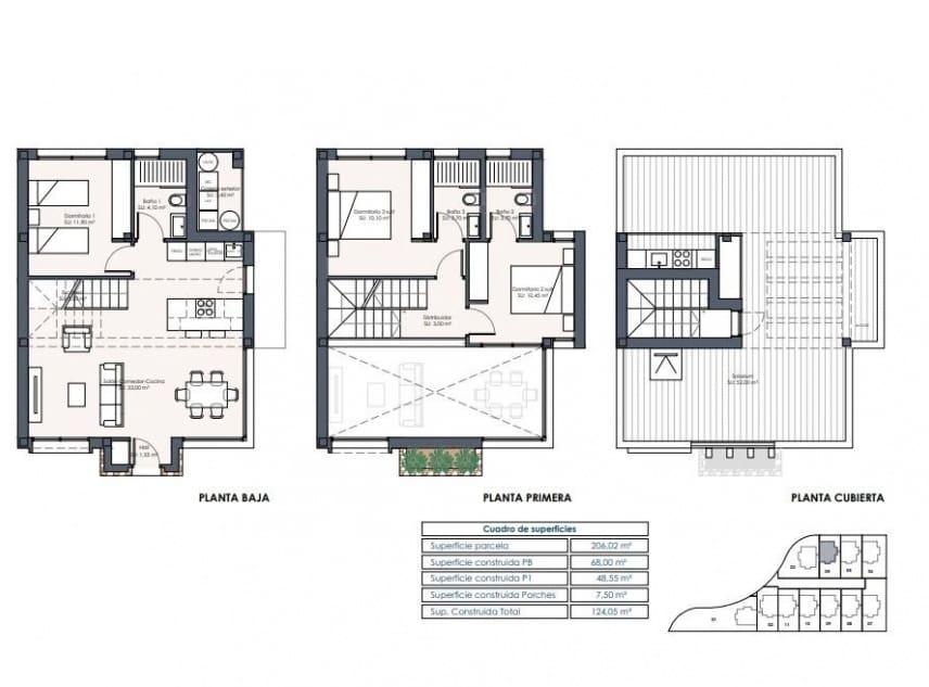 3 bedroom Villa for sale in Los Montesinos with pool garage - € 485,000 (Ref: 9150545)