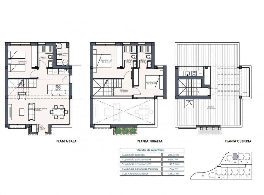 3 bedroom Villa for sale in Los Montesinos with pool garage - € 485,000 (Ref: 9150545)