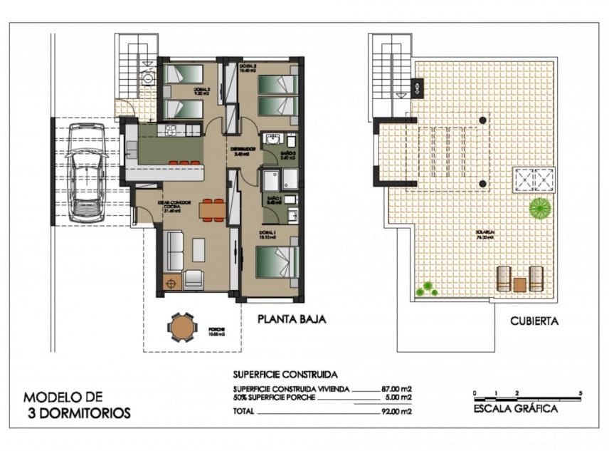 3 slaapkamer Villa te koop in San Miguel de Salinas met zwembad - € 630.000 (Ref: 9150546)