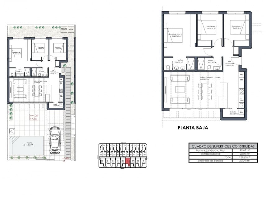 3 makuuhuone Huvila myytävänä paikassa Los Alcazares mukana uima-altaan - 499 900 € (Ref: 9150568)