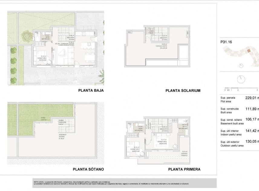 3 slaapkamer Villa te koop in Torre-Pacheco met zwembad - € 695.000 (Ref: 9150999)