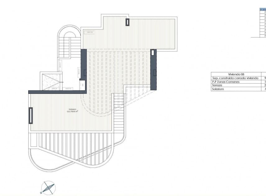 3 quarto Penthouse para venda em Guardamar del Segura com piscina - 640 000 € (Ref: 9151002)