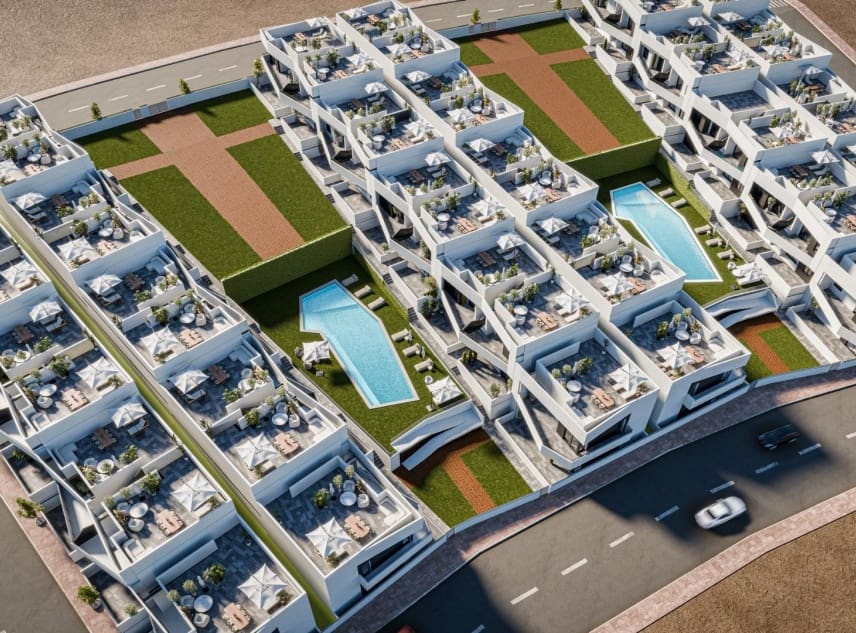 2 quarto Bungalow para venda em San Miguel de Salinas com piscina - 229 900 € (Ref: 9151005)