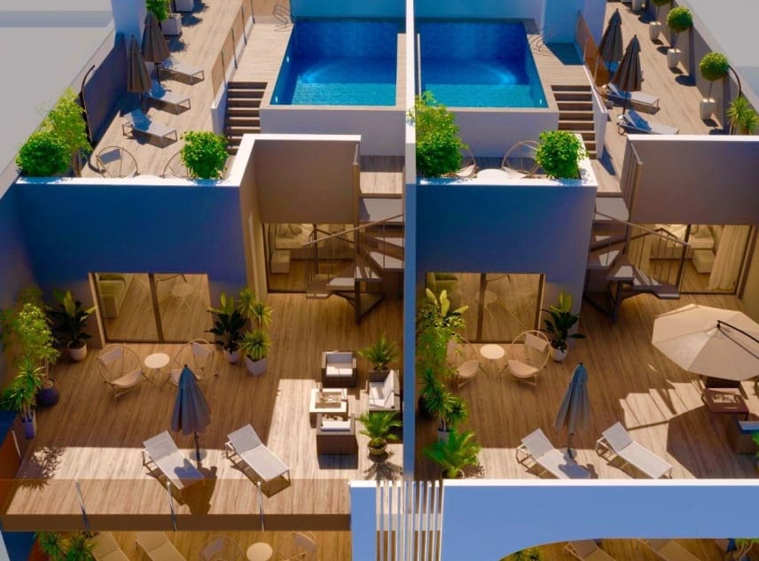 3 Zimmer Penthouse zu verkaufen in Torrevieja mit Pool - 599.000 € (Ref: 9397813)