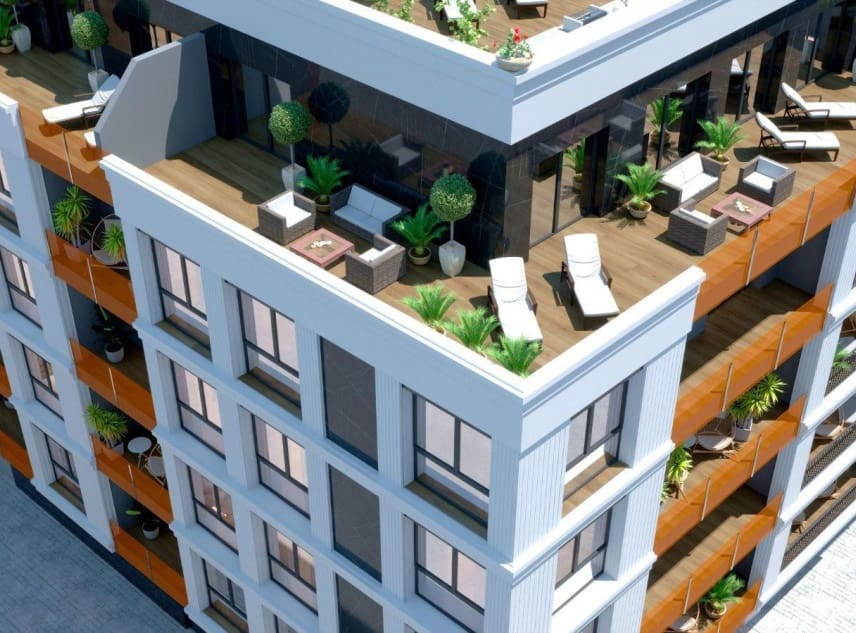 3 chambre Penthouse à vendre à Torrevieja avec piscine - 419 900 € (Ref: 9397815)