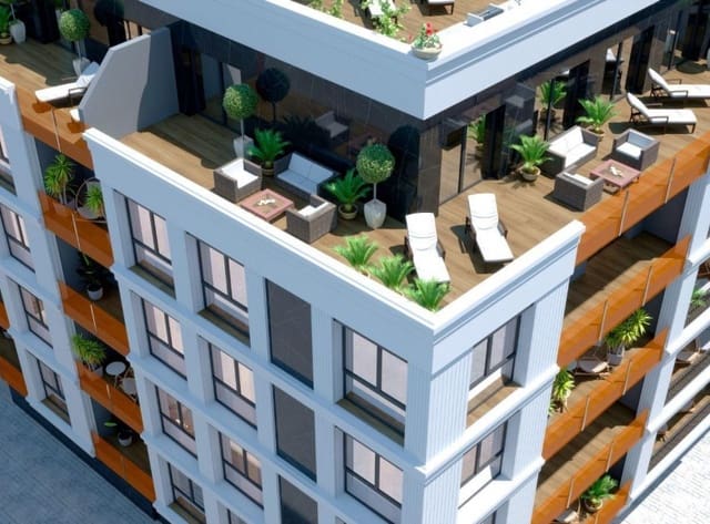 2 soveværelse Penthouse til salg i Parque de las Naciones, Torrevieja med swimmingpool - € 349.000 (Ref: 9397816)