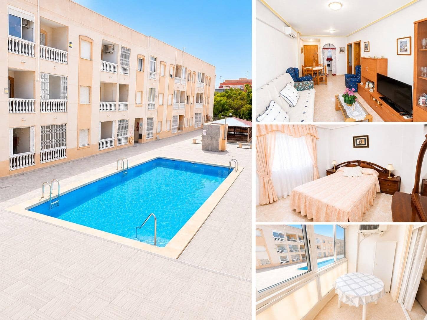 1 Zimmer Apartment zu verkaufen in Torrevieja mit Pool - 107.260 € (Ref: 10017004)
