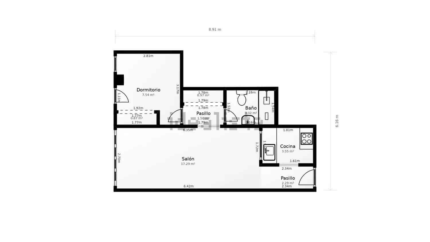 1 bedroom Apartment for sale in Torrevieja with pool - € 125,000 (Ref: 9821872)